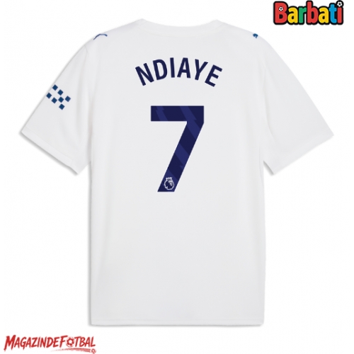 Manchester City Iliman Ndiaye #7 Tricou Fotbal Replică 2026-27 Barbati Treilea Manchester City Iliman Ndiaye #7 Tricou Fotbal Replică 2026-27 Barbati Treilea